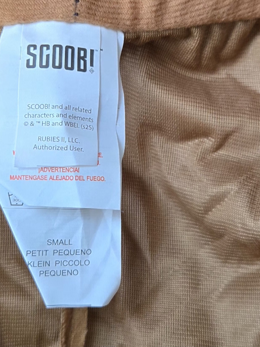 Scooby Doo Halloween Costume for Adults By Rubies ll #1361 - Picture 3 of 13